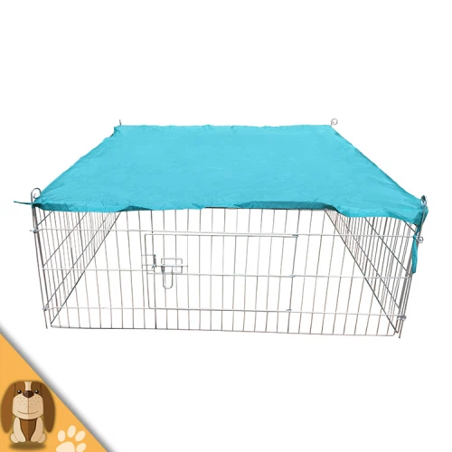 Hot Galvanizované králičí klec s krytem