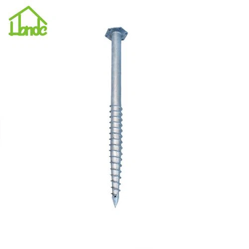 Zemní tyč spirála pozinkovaný zemní šroub